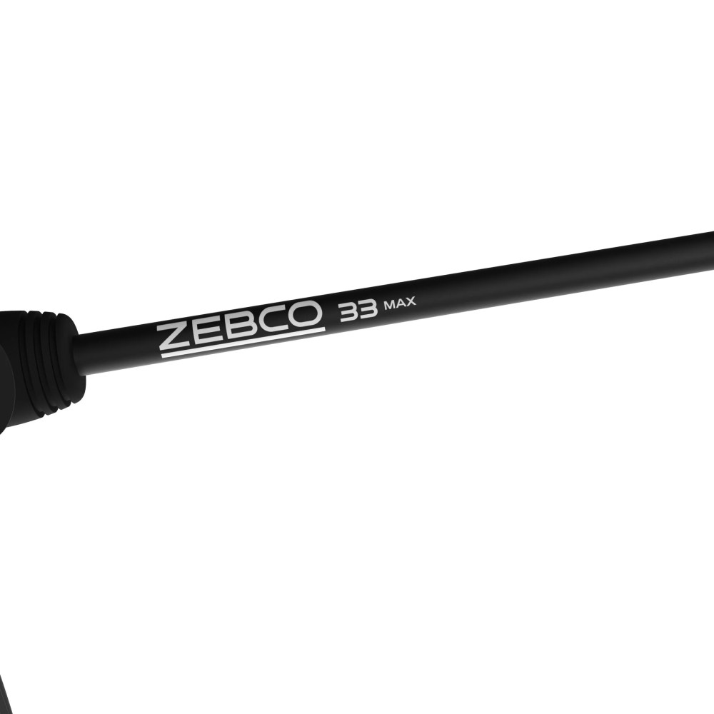 Zebco 33 MAX Spincast Reel and Fishing Rod Combo, Pre-Spooled 20-Pound Line, Black - Image 2