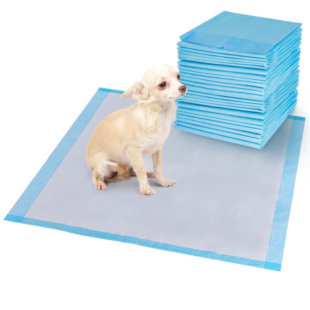 Costway 150 PCS Puppy Pet Pads Dog Cat Wee Pee Piddle Pad Training Underpads (30" x 30")