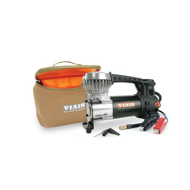 Viair 87P Portable Compressor Kit w/ Power Cord with Battery Clamps & Carry Bag