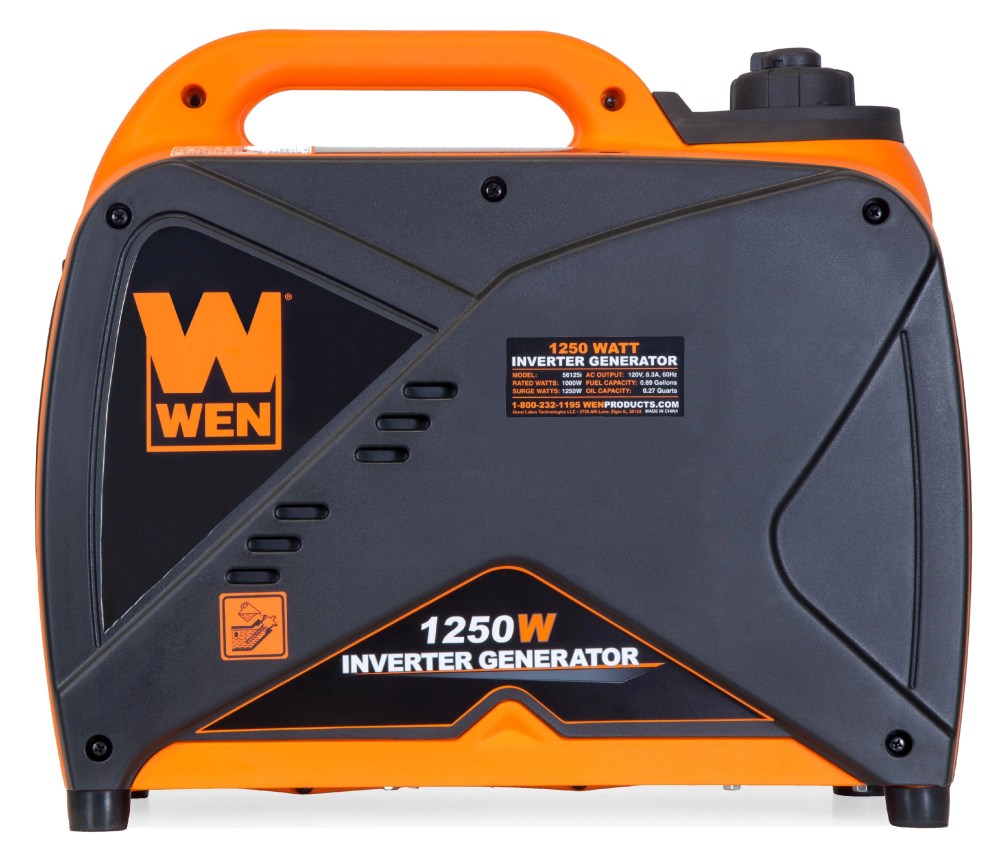 WEN 1250-Watt Gas-Powered Inverter Generator (56125i) - Image 4