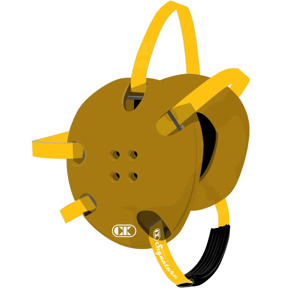 Cliff Keen E58 Signature Wrestling Headgear - Vegas Gold/Gold