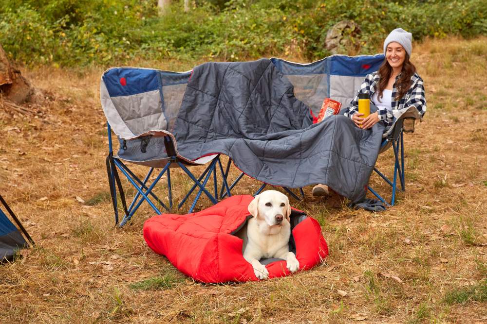 OmniCore Designs Pet Sleeping Bag (SM/Blue) with Zippered Cover for Travel, Camping, Backpacking, Hiking Good for Small and Large Pets Use as Pet Beds, Pet Mats or Pet Blanket - Image 13