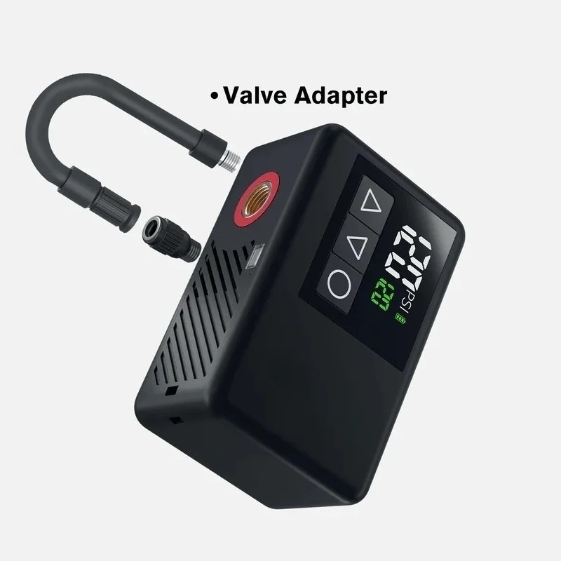 NEOVANEX Mini Electric Bike Pump 120 PSI High Pressure Electric - Image 6