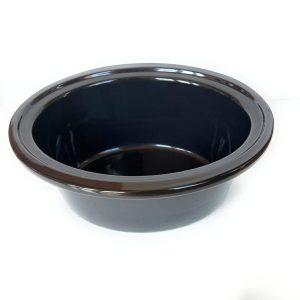 6qt Ceramic Pot Replacement for Crockpot Slow Cooker, ONLY Compatible with Models SCCPVL600-S-BR,CPSCV060LL-BP,CPSCVC60LL-S