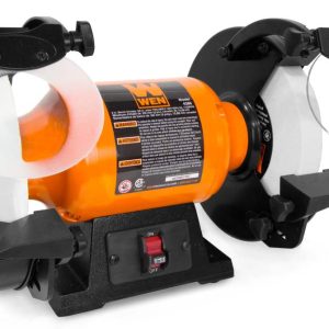 WEN Products 3-Amp 8-Inch Slow Speed Bench Grinder