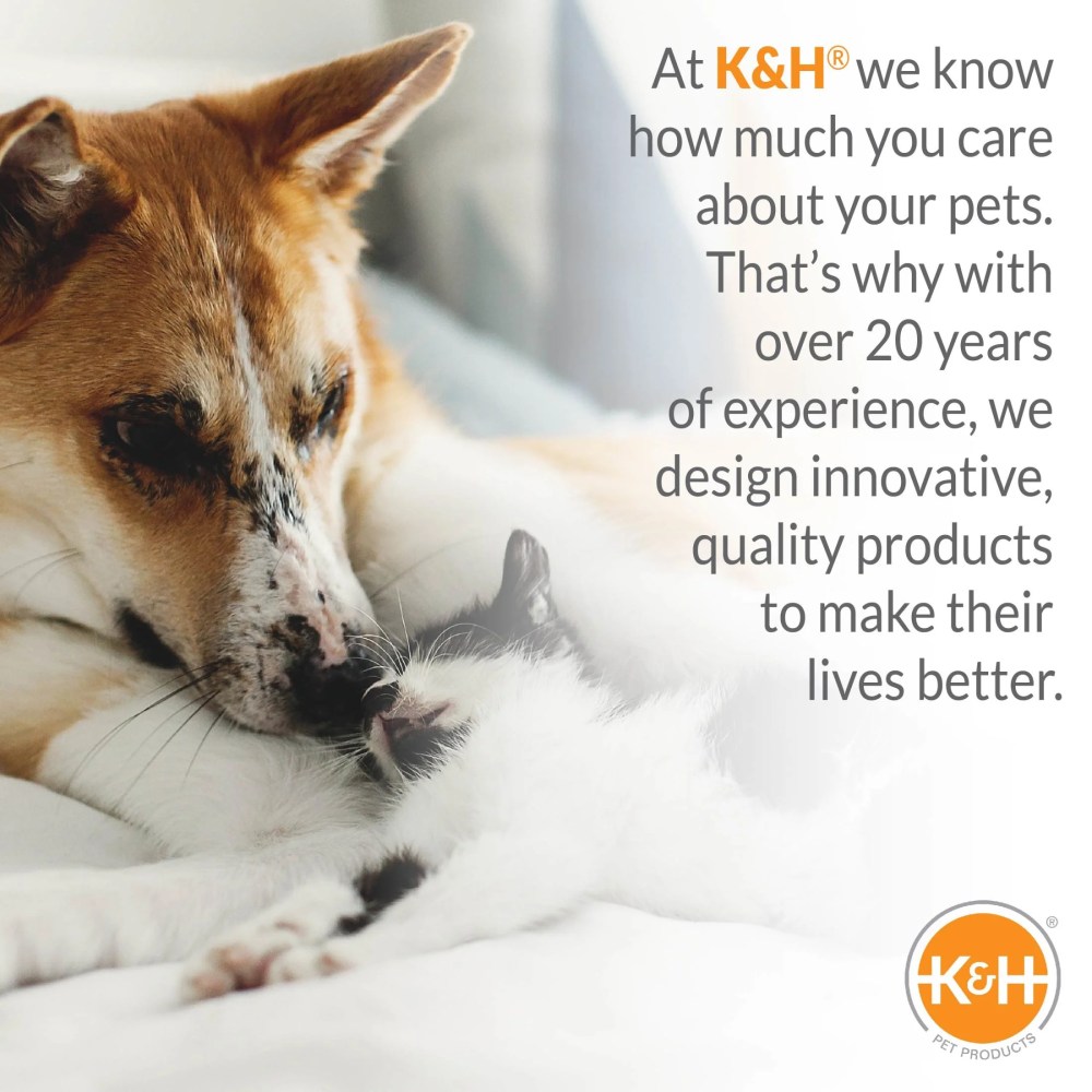 K&H Pet Products Coolin' Comfort Bed Blue Large 32 X 44 Inches - Image 2