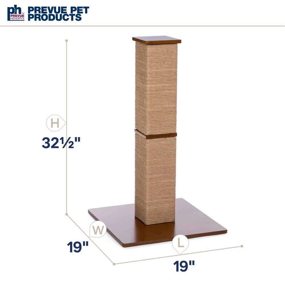 Prevue Pet Products PP-7114 Gemini Tall Square Scratching Post - Image 2