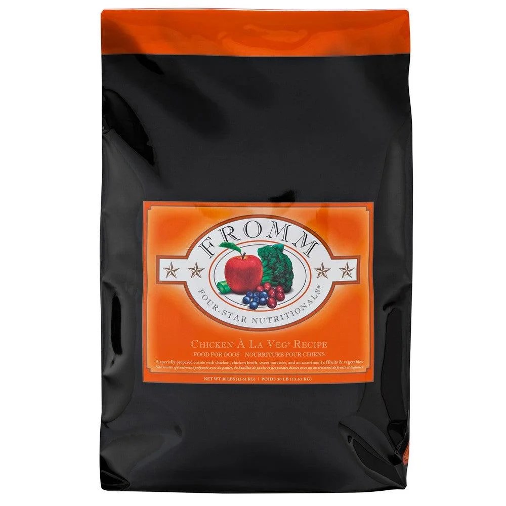 Fromm Four Star Chicken La Veg Recipe Dry Dog Food 26 lb