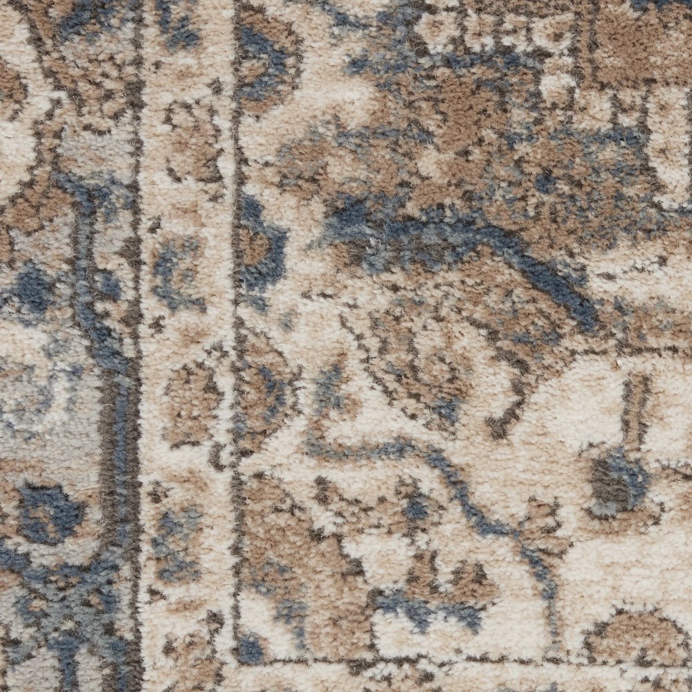 Nourison Concerto French country Beige/Grey 5'3" x 7'3" Area Rug, (57) - Image 6