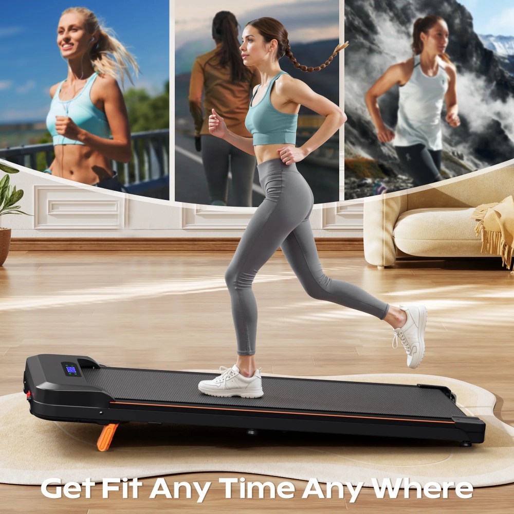 Primy Walking Pad with Incline, Portable Treadmill for Home, 4 in 1 Walking Pad Incline with Remote Control 300LB Capacity, 2.5HP Compact Treadmill with LED Display for Walking and Running - Image 8