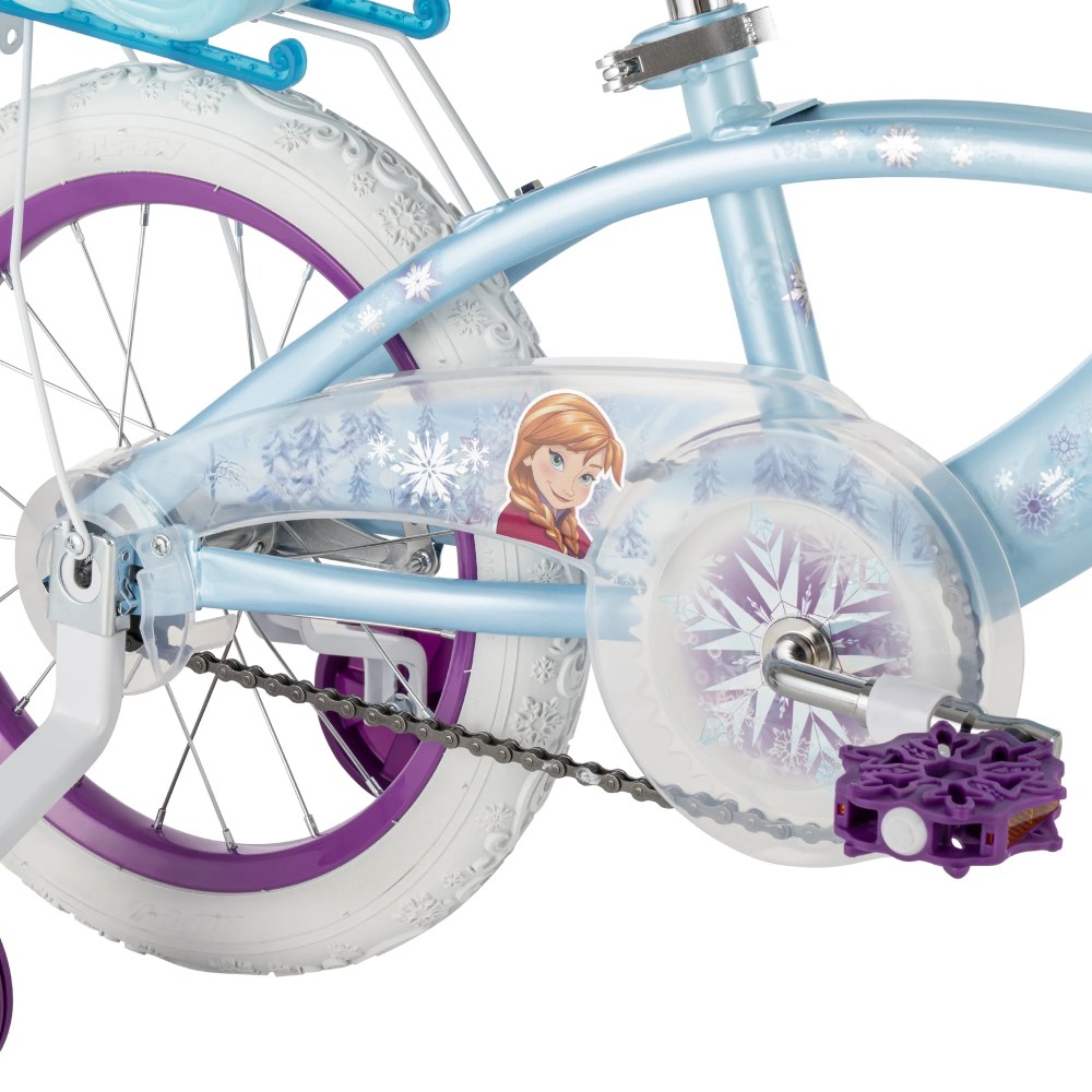 Huffy 16" Disney Frozen Kids' Bike, Fits Riders 42"-48", Blue, Youth, Girl's - Image 4