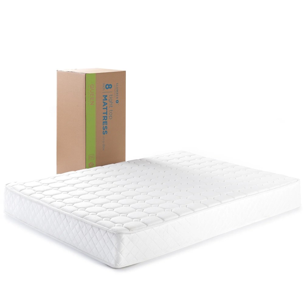 Zinus Quilted Hybrid Mattresses 8", Comfort Foam and Pocket Spring, Adult, Twin-XL - Image 6