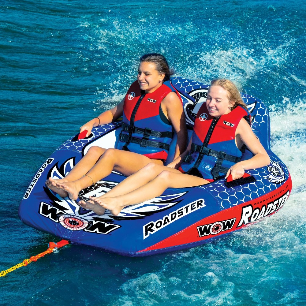 WOW Sports Roadster 1-2 Person Towable Tube for Boating - Image 6