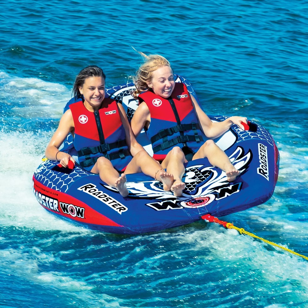 WOW Sports Roadster 1-2 Person Towable Tube for Boating - Image 3