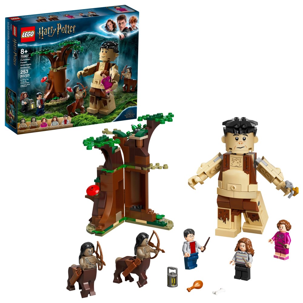 LEGO Harry Potter Forbidden Forest: Umbridge's Encounter 75967 Harry Potter Building Toy with Minifigures (253 Pieces)