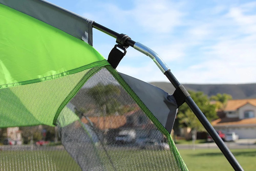Caravan Canopy Sports 10" x 10" Screen House Shelter, Lime Green (33 sq ft Coverage) - Image 2