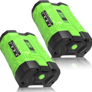 2 Packs Replacement for EGO BA2800 Power 56V 3.0Ah Lithium-Ion Battery Compatible with All 56V Equipment