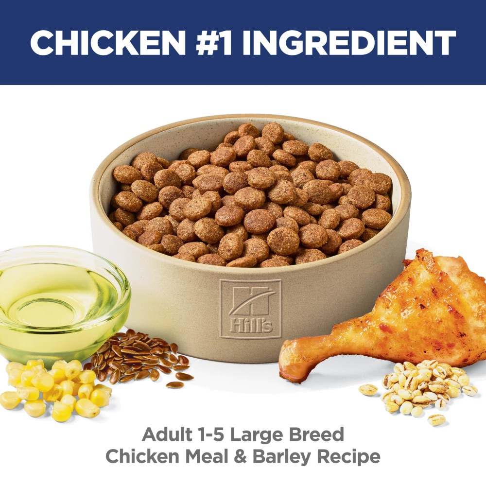 Hill's Science Diet Large Breed Chicken & Barley Dry Dog Food, 35lb Bag - Image 7