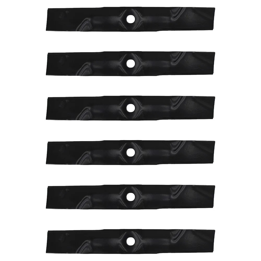 (6) Mower Blades Fits John Deere X300 X320 X324 X350 X354 X360 Replaces M145476