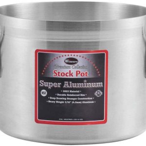 Winware by Winco Aluminum Stock Pot 50 Quart,15.8" Diameter