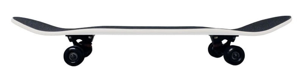 Blank Pro Complete Skateboard Dip White 8.25 Black Wheels Black Trucks - Image 2