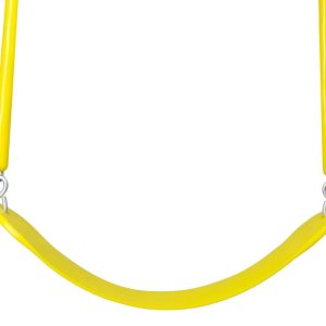 Striker Games Backyard Replacement Swing - Soft-Grip Chains - Burn-Resistant - Yellow