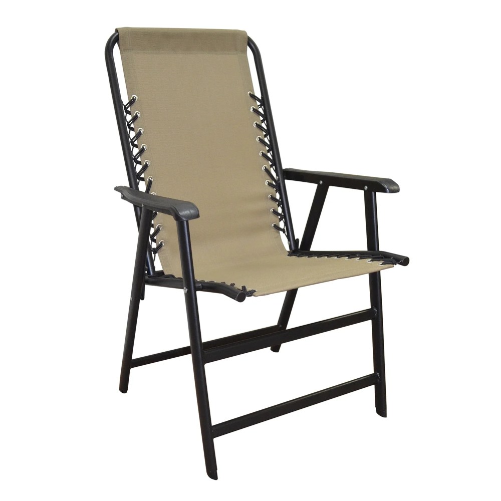 Suspension Folding Chair Beige 2pk - Image 6