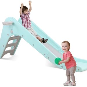 LAZY BUDDY Slide for Kids, Freestanding Toddler Slide and Play Climber Set for Indoor Outdoor Use