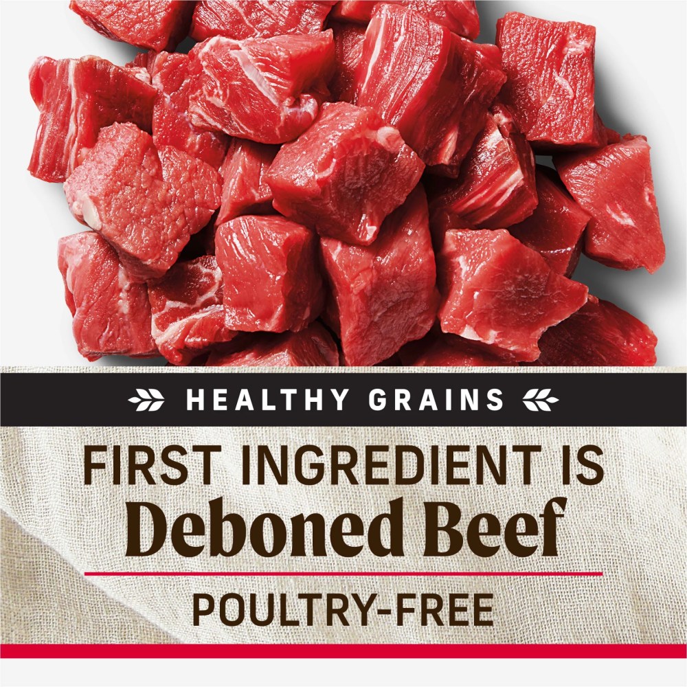 Merrick Backcountry Healthy Grains Kibble With Freeze Dried Raw Pieces, Great Plains Red Meat Recipe Dog Food, 20.0 lb. Bag - Image 3