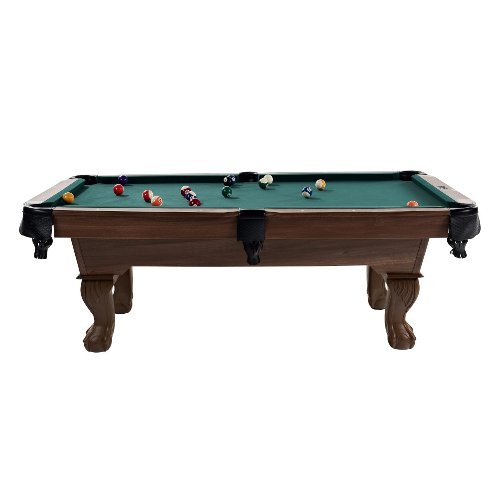 7.25 ft Winstead Pool Table - Full Size Billiard Table with Complete Accessories Set, Green, by Barrington Billiards - Image 7