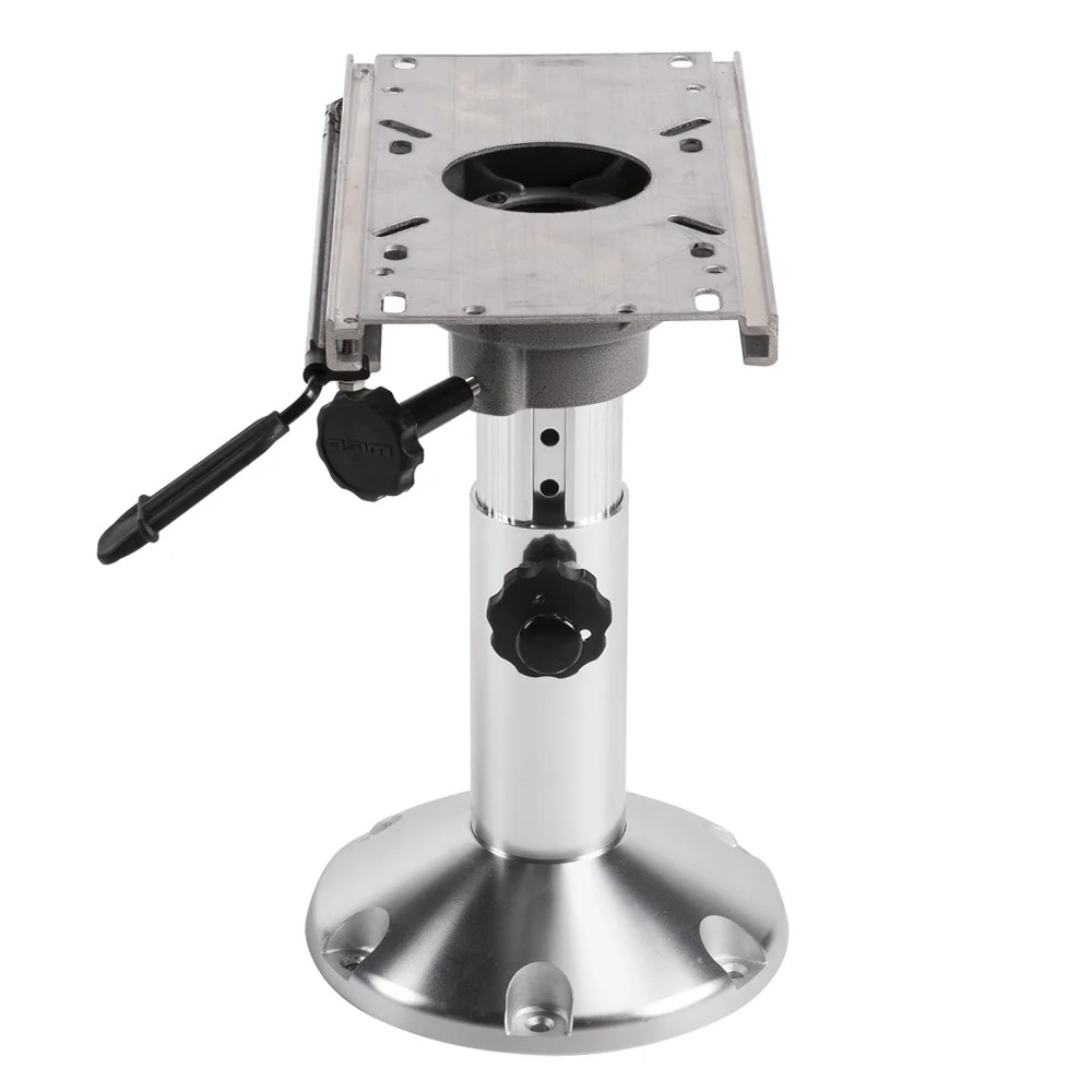 Wise 8WD1007-6-710 Captain's Chair White Adjustable Pedestal and Seat Slide - Image 9